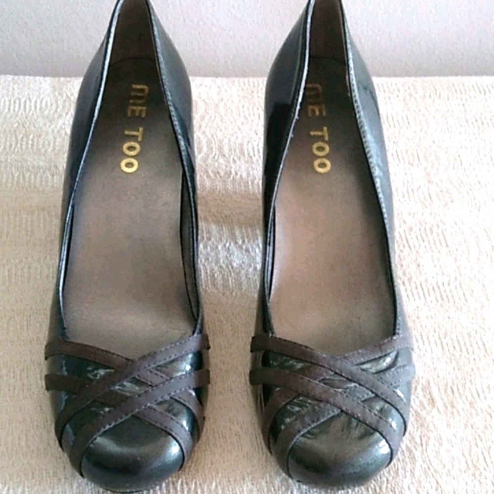 Price Just Dropped! 🔽 Me Too - Semi-Wedge Patent Leather Shoes, 7M